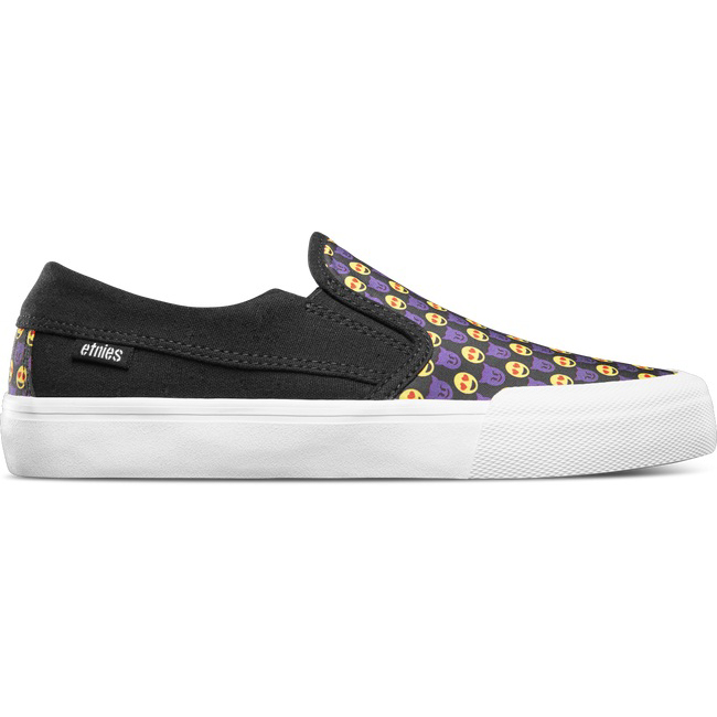 Etnies Langston Naisten Kengät Mustat/Keltainen/Violetit | 28961WIRB